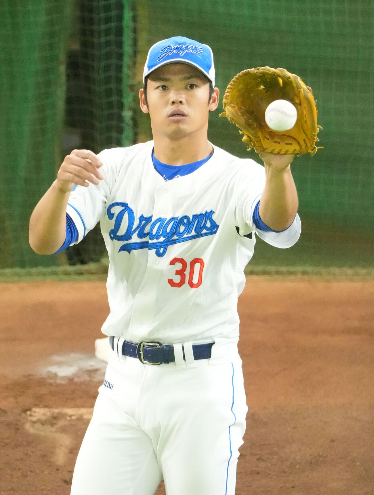 中日根尾昂（2025年10月撮影）