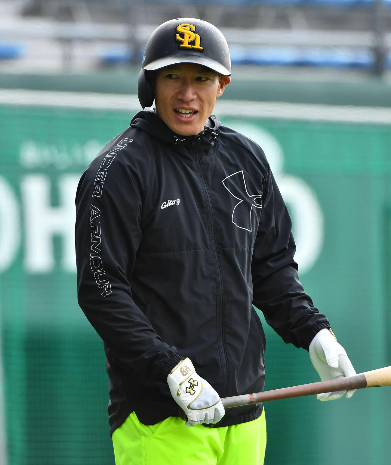 ソフトバンク柳田悠岐（2026年2月撮影）