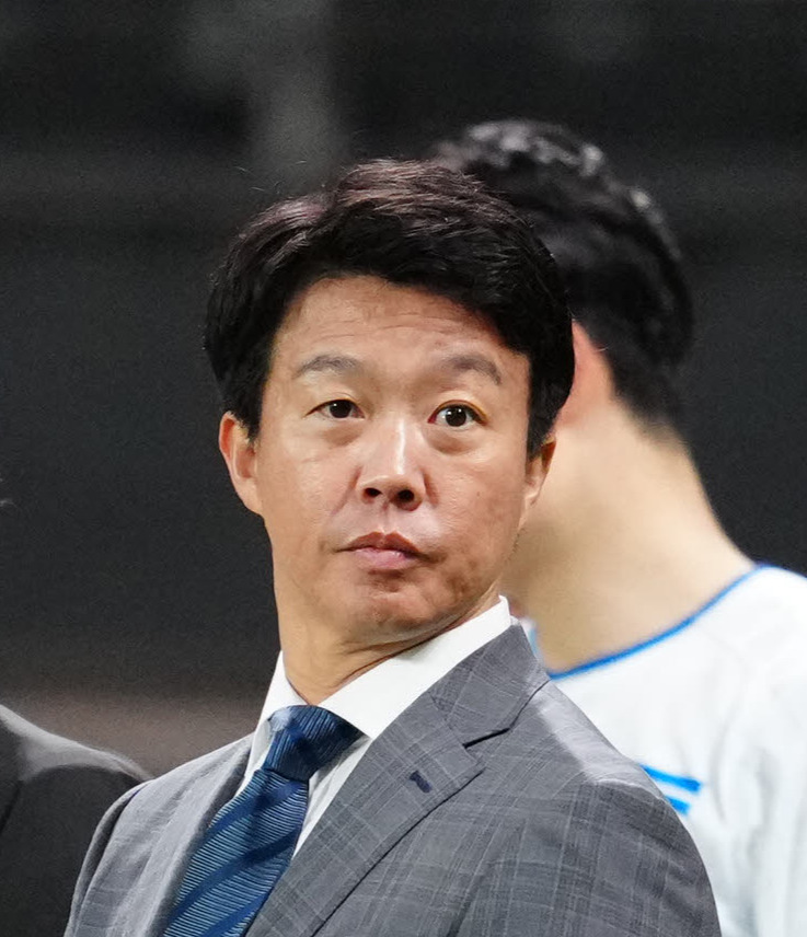 鶴岡慎也氏（2025年4月25日撮影）