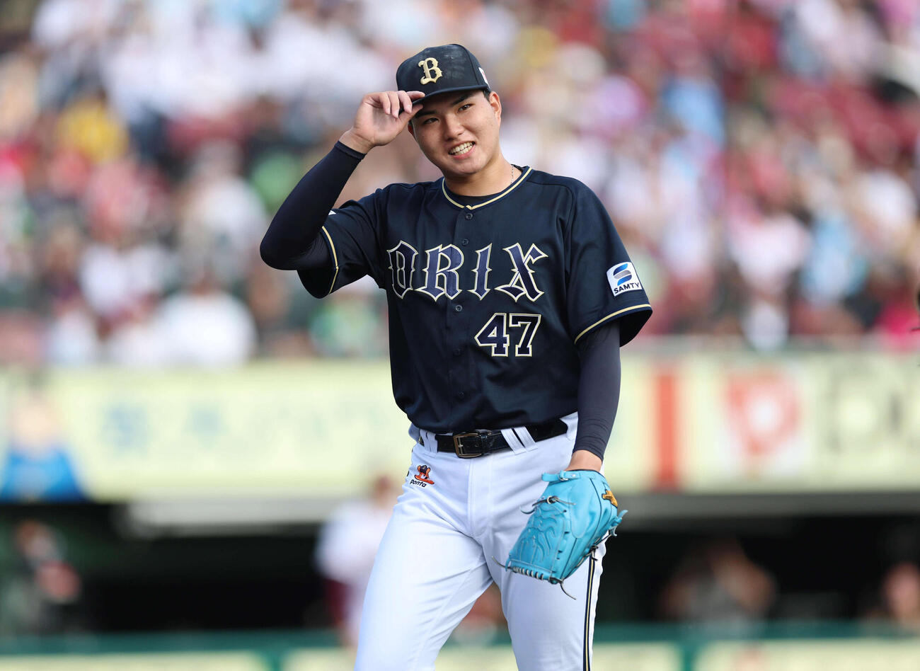 オリックス山口廉王（2025年10月撮影）