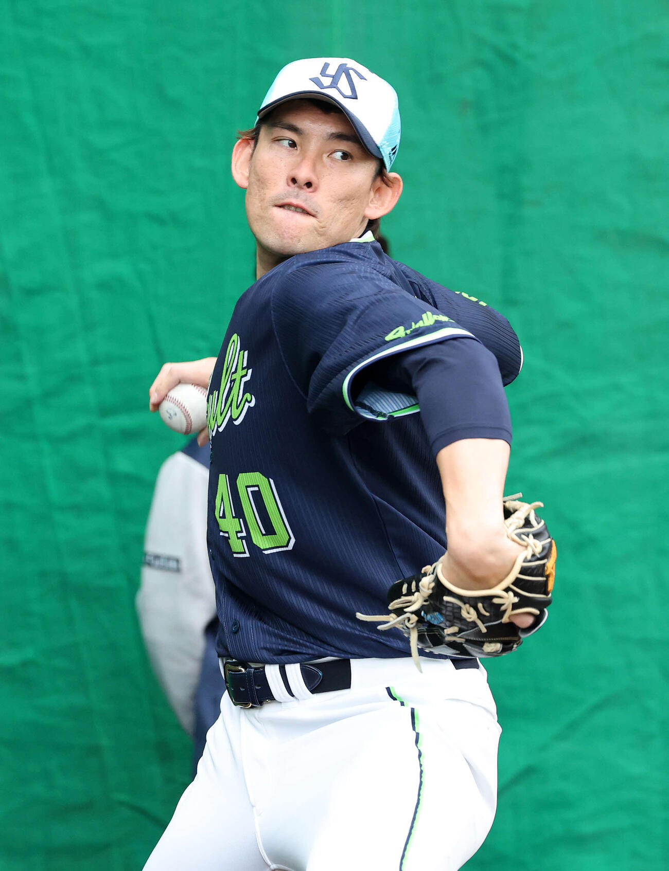 ヤクルト高梨裕稔（2026年2月撮影）