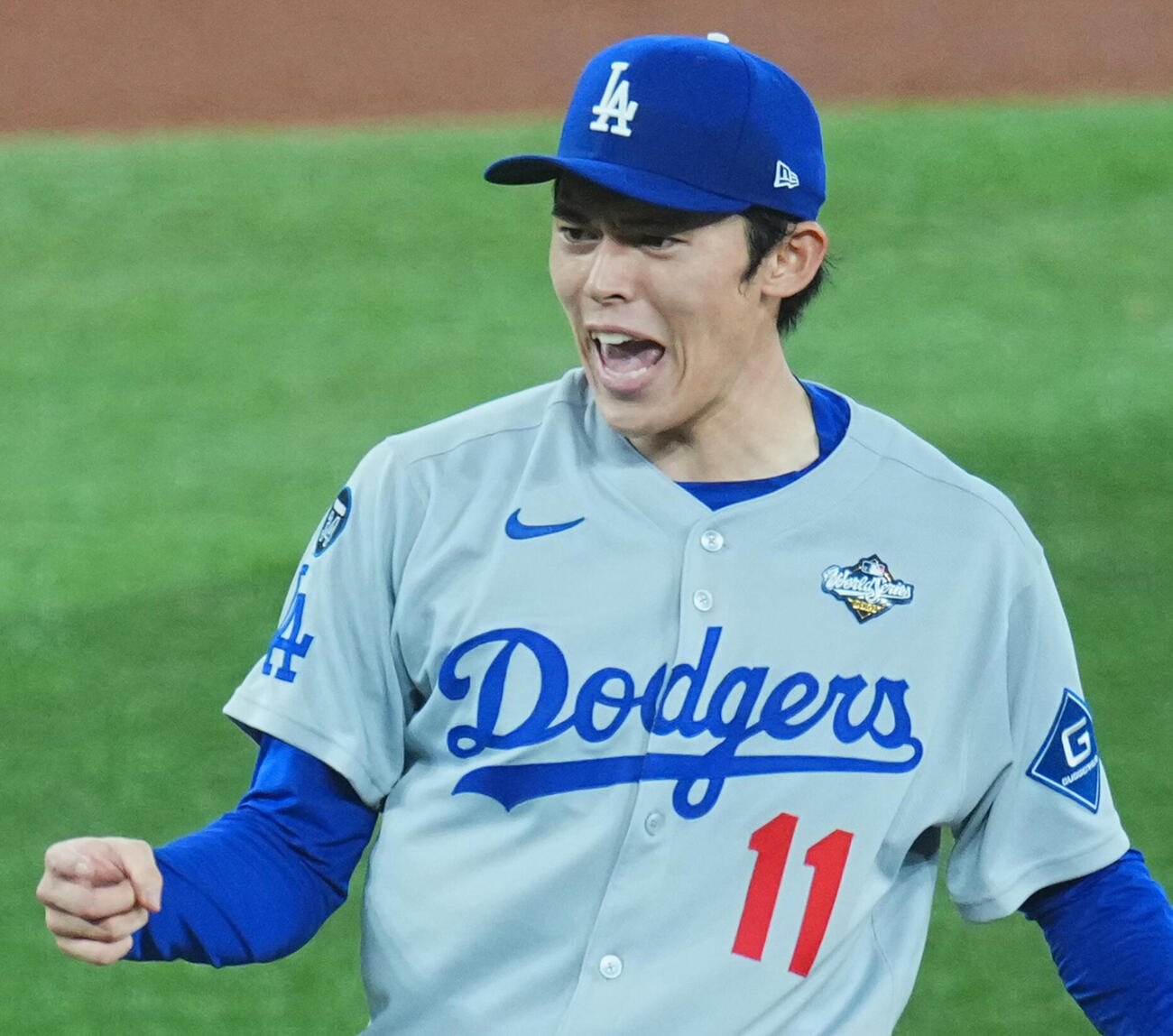 ドジャース佐々木朗希（2025年10月撮影）