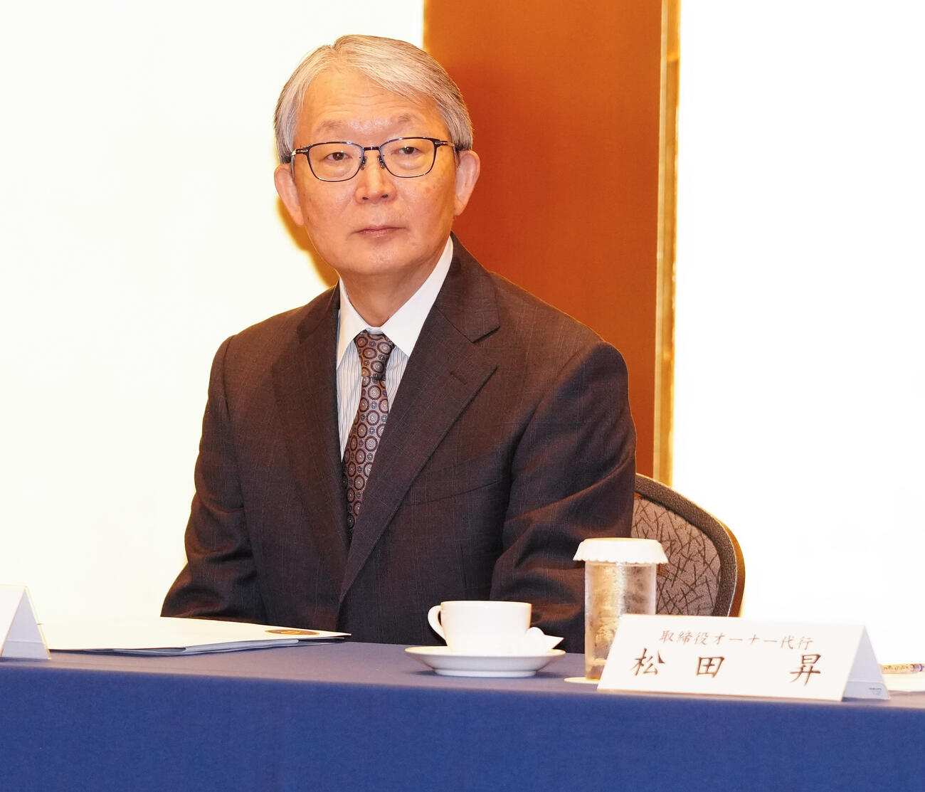 巨人山口寿一オーナー（2026年1月撮影）