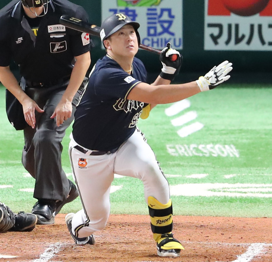 オリックス杉本（2025年9月22日撮影）