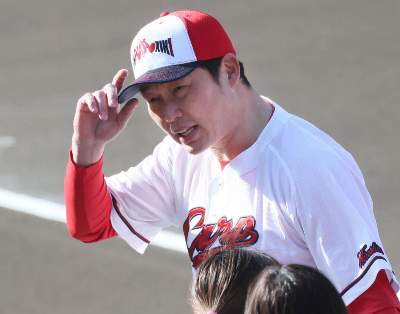 広島新井監督（2026年2月1日撮影）