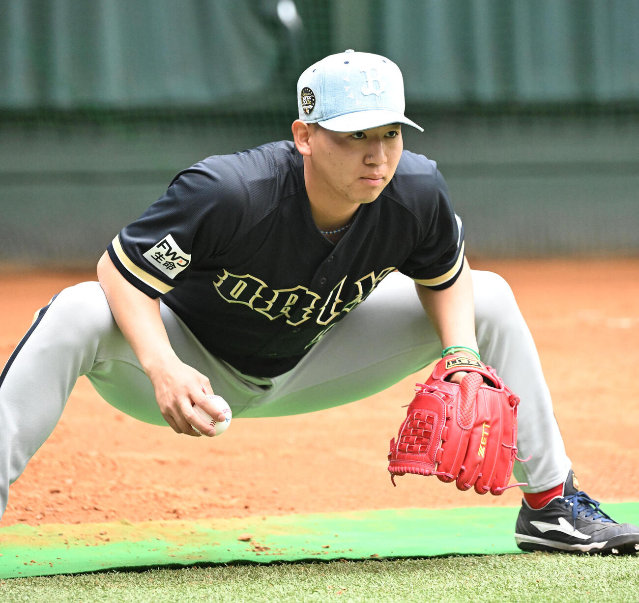 オリックス椋木蓮（2026年2月6日撮影）