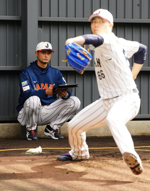 侍ジャパン】ダルビッシュが神対応 練習後に5分以上の即席サイン会行い