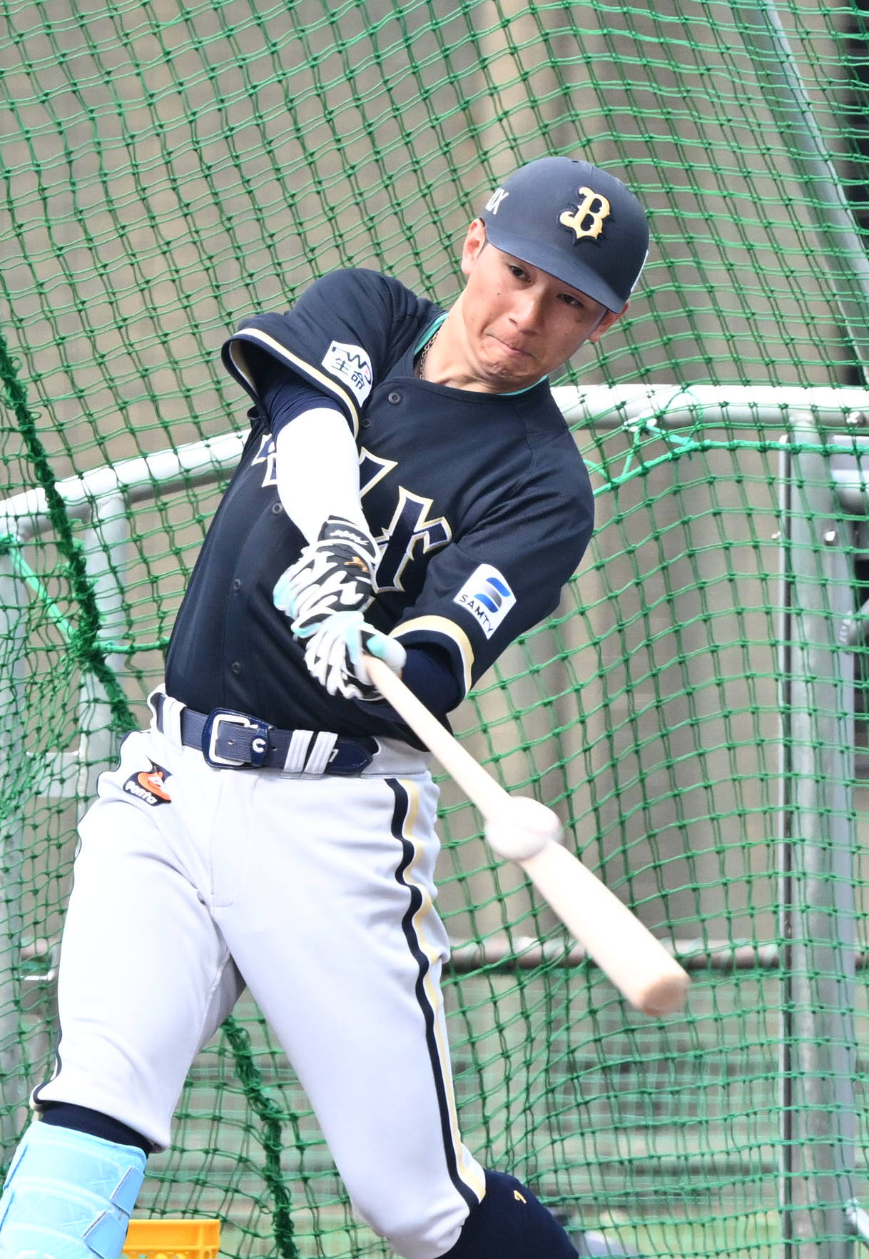 オリックス西川龍馬（26年2月撮影）