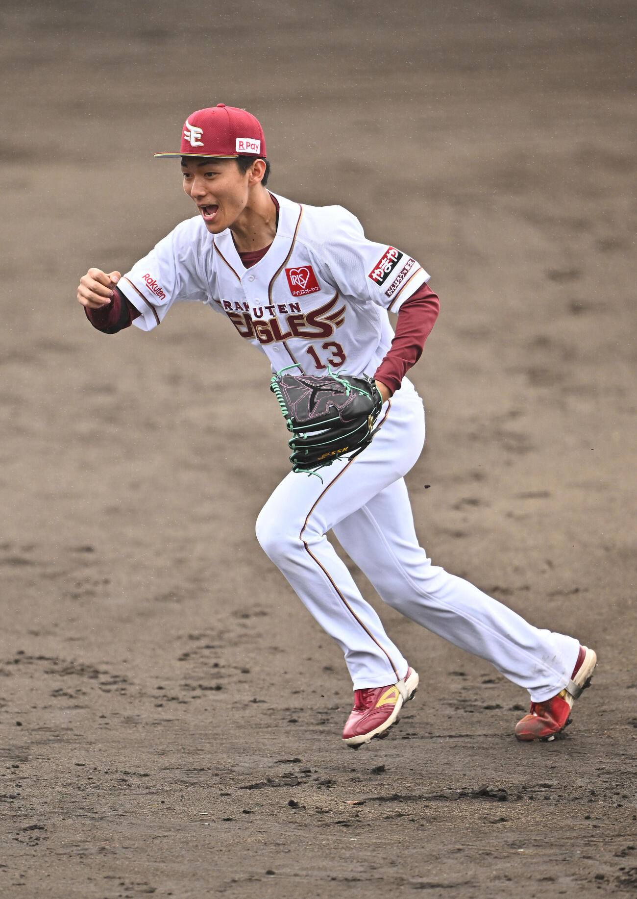 楽天藤原聡大（2026年2月撮影）