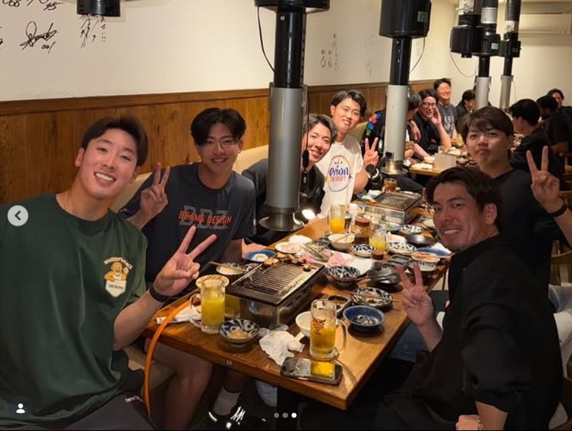 藤平尚真のインスタグラムから