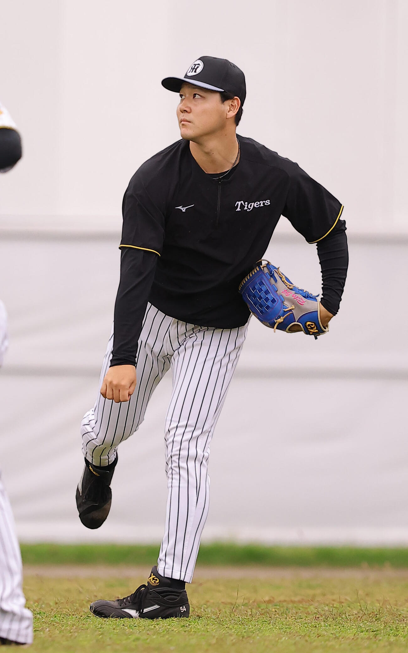 キャッチボールをする阪神木下（撮影・上田博志）