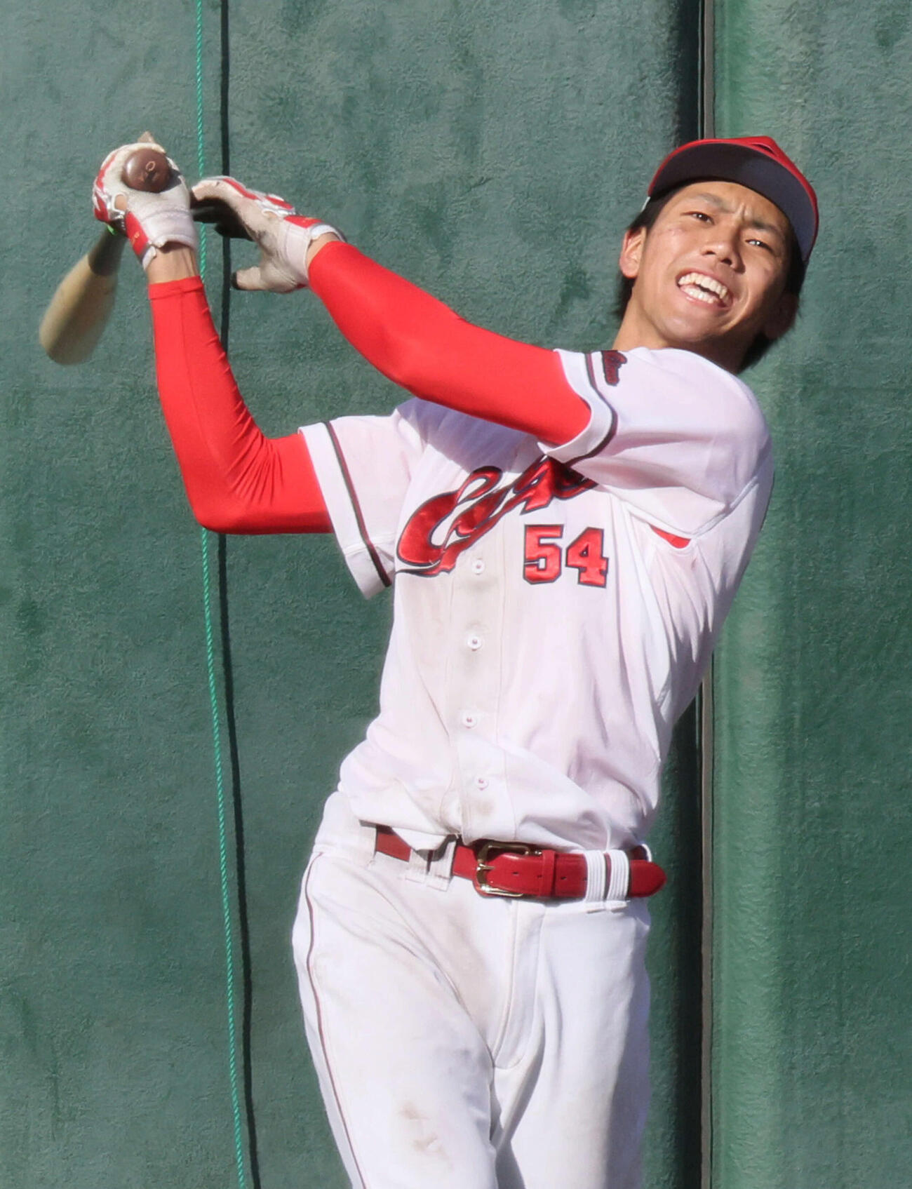 広島西川篤夢（2026年2月撮影）