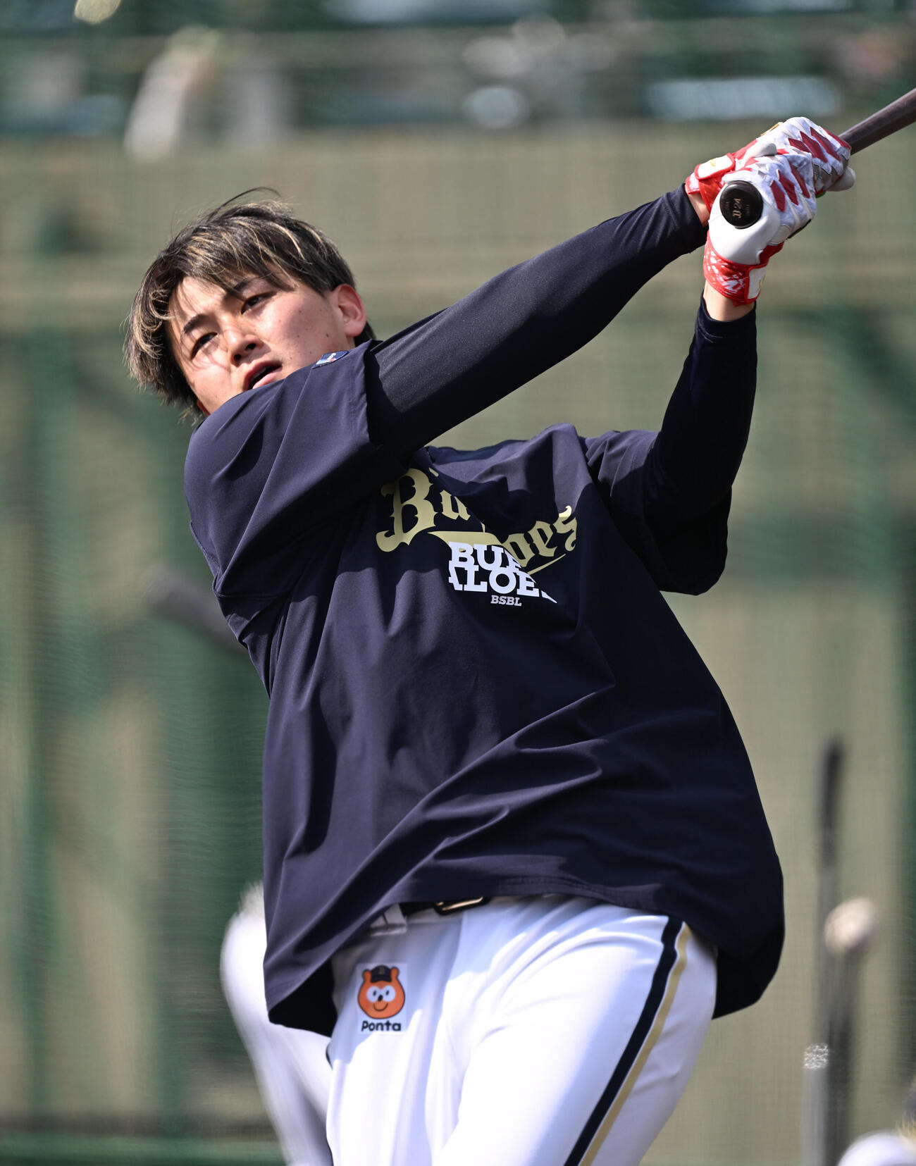 オリックス紅林弘太郎（2026年2月2日撮影）