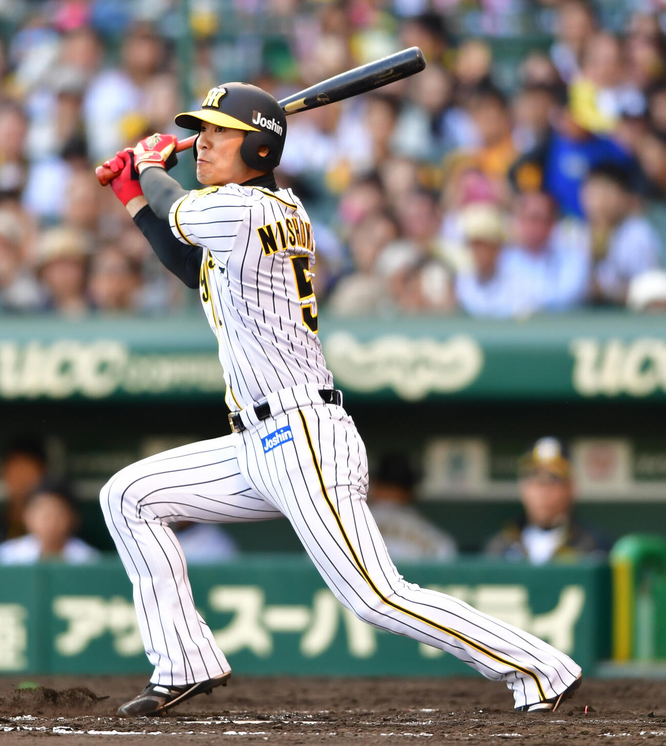 阪神西岡剛（2018年5月5日撮影）