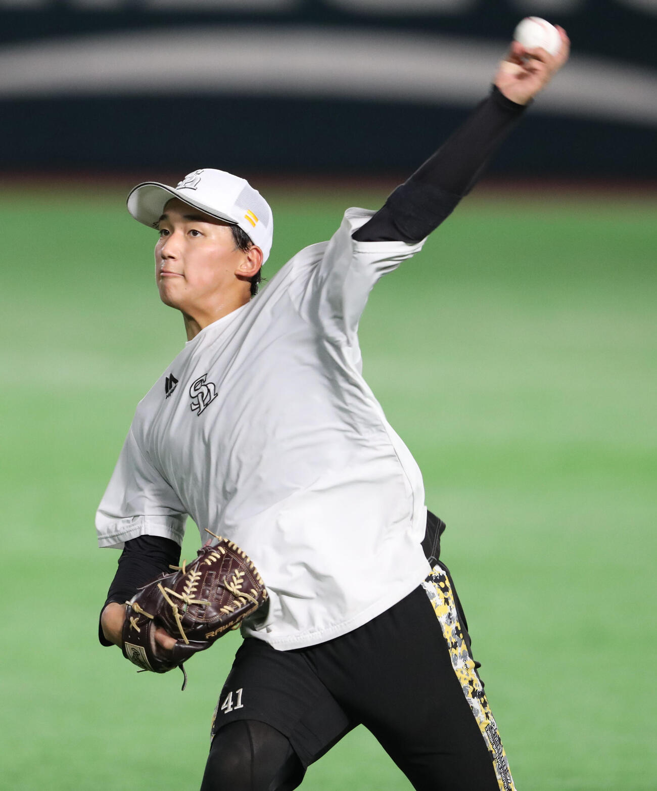 前田悠伍（2025年8月8日撮影）