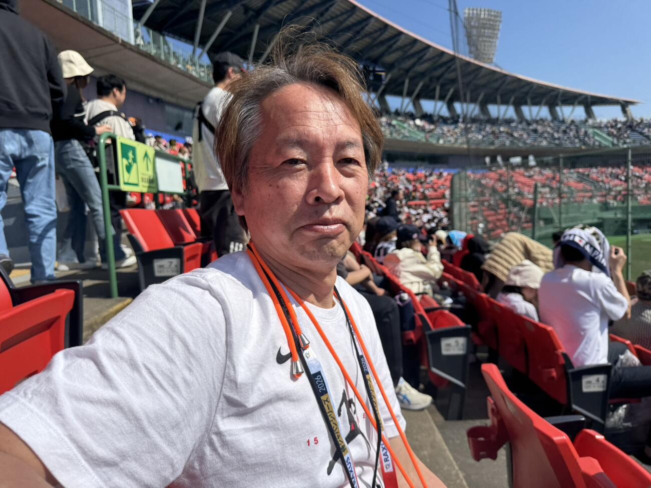 侍ジャパン大勢の父親で宮崎まで応援に訪れた翁田八寿男さん