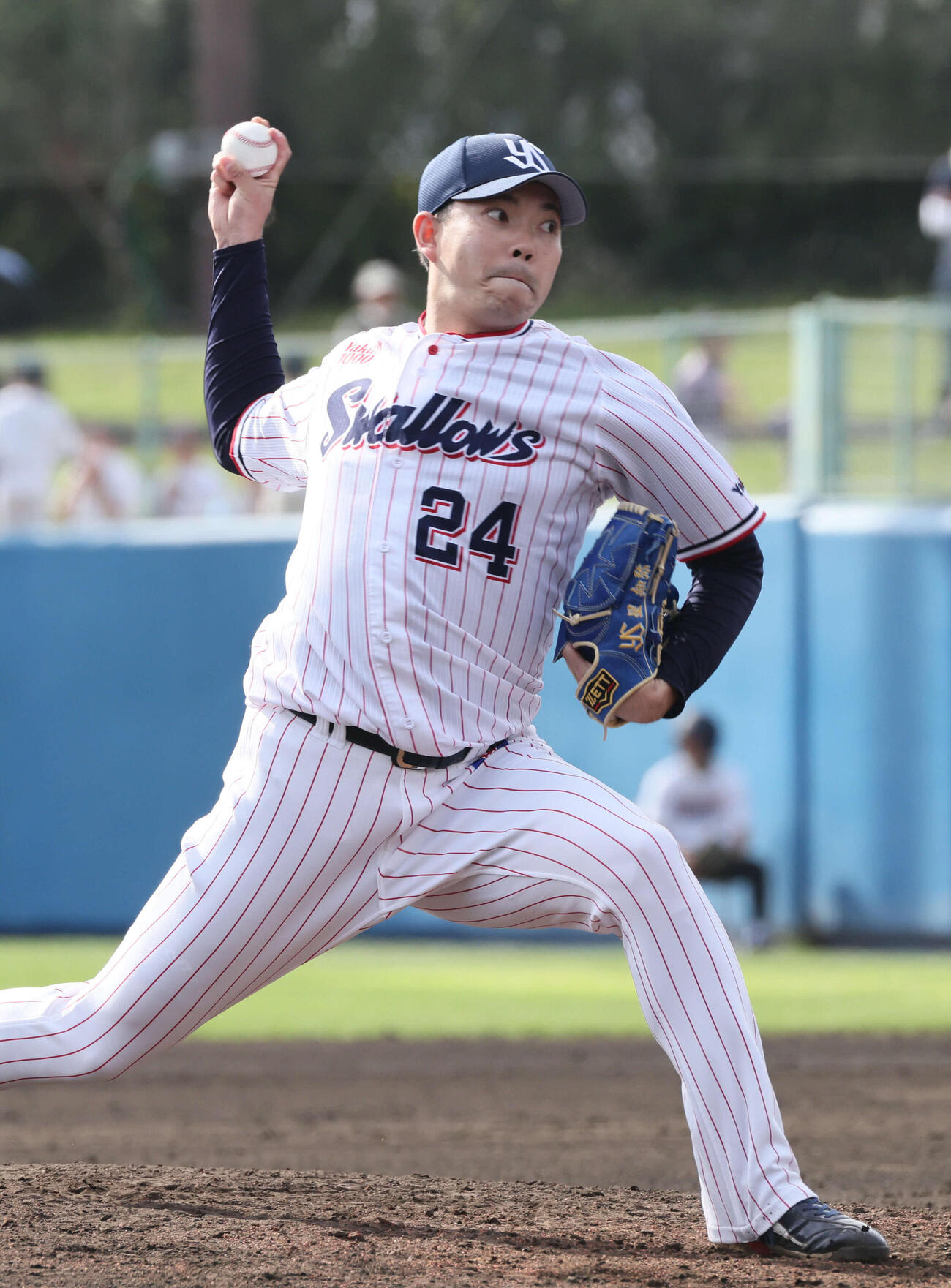 ヤクルト対広島　9回表広島、ヤクルト4番手の星（撮影・加藤孝規）