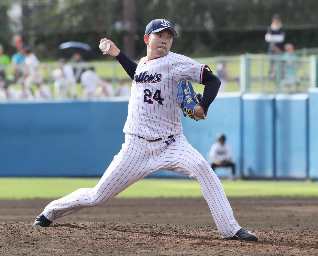 ヤクルト対広島　9回表広島、ヤクルト4番手の星（撮影・加藤孝規）