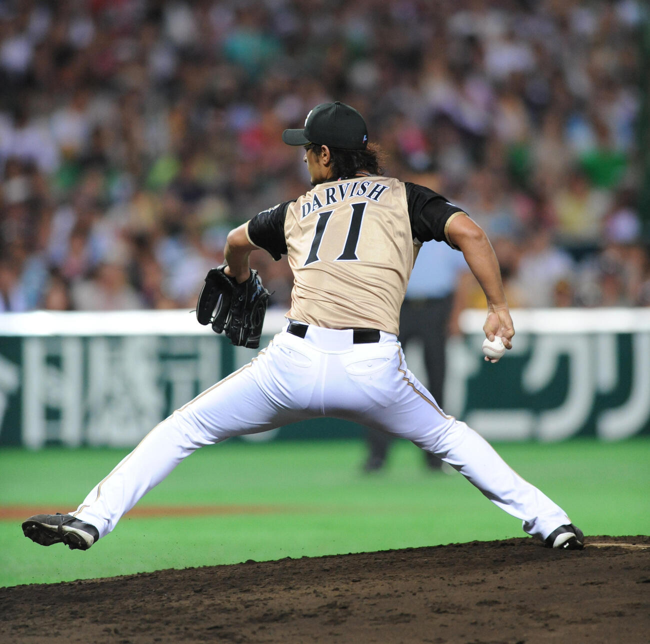 日本ハム時代のダルビッシュ有（2011年7月30日撮影）