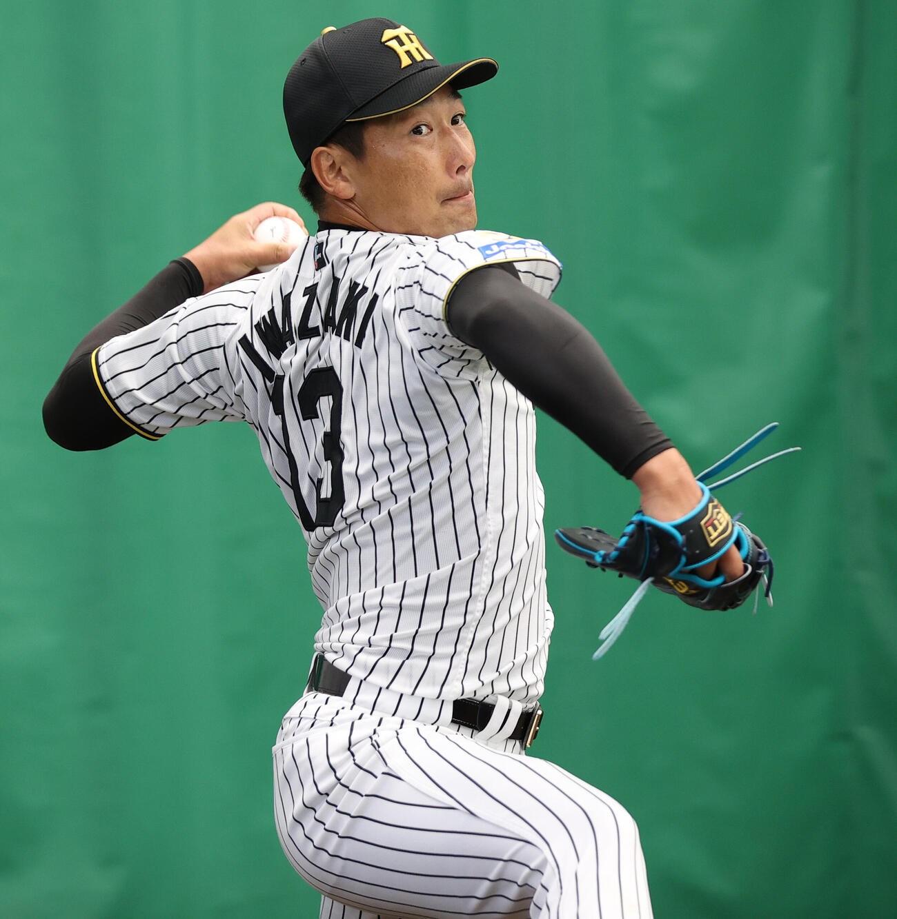 阪神岩崎優（2026年2月撮影）