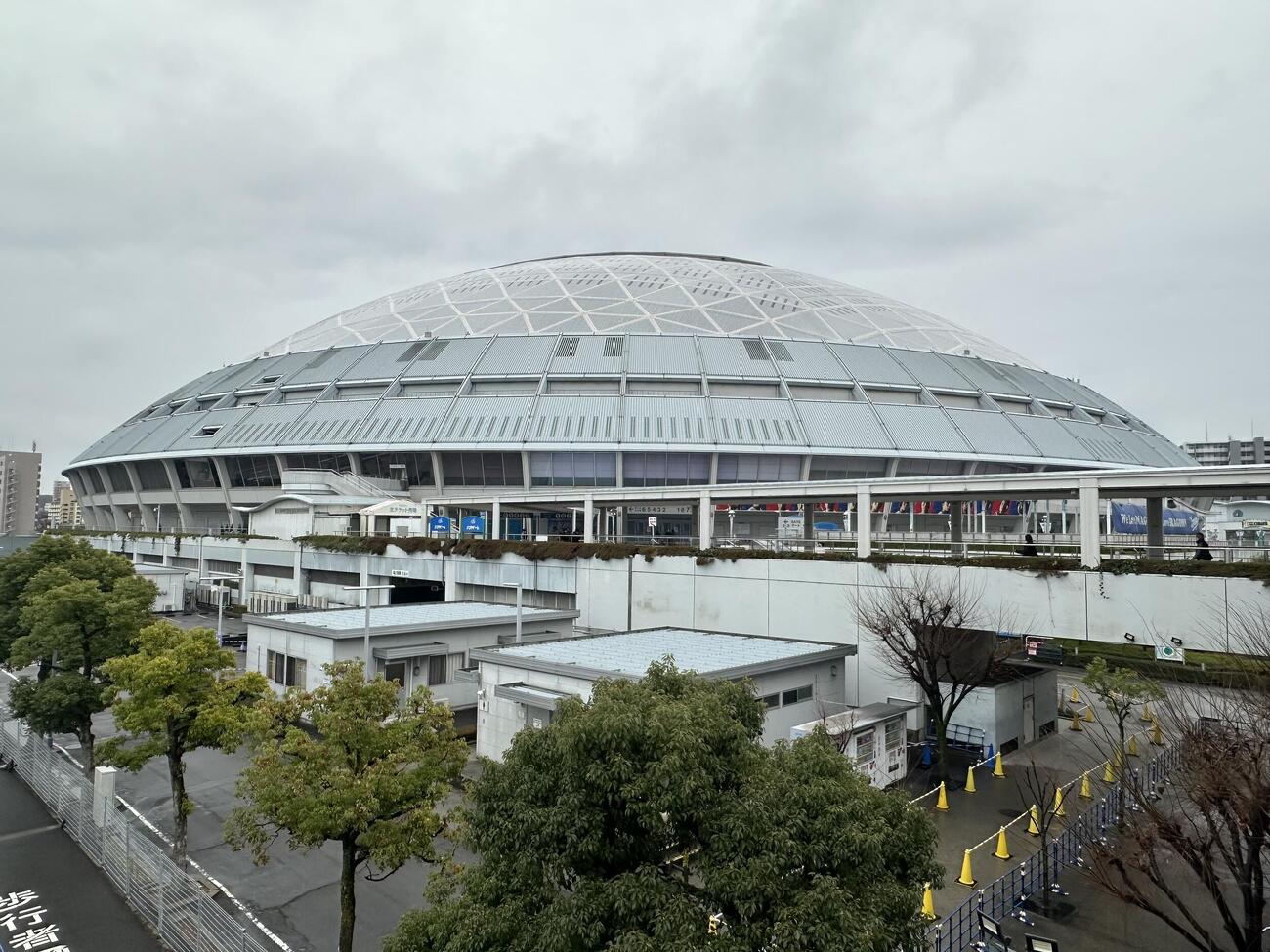 侍ジャパンの壮行試合が行われるバンテリンドーム（撮影・垰建太）