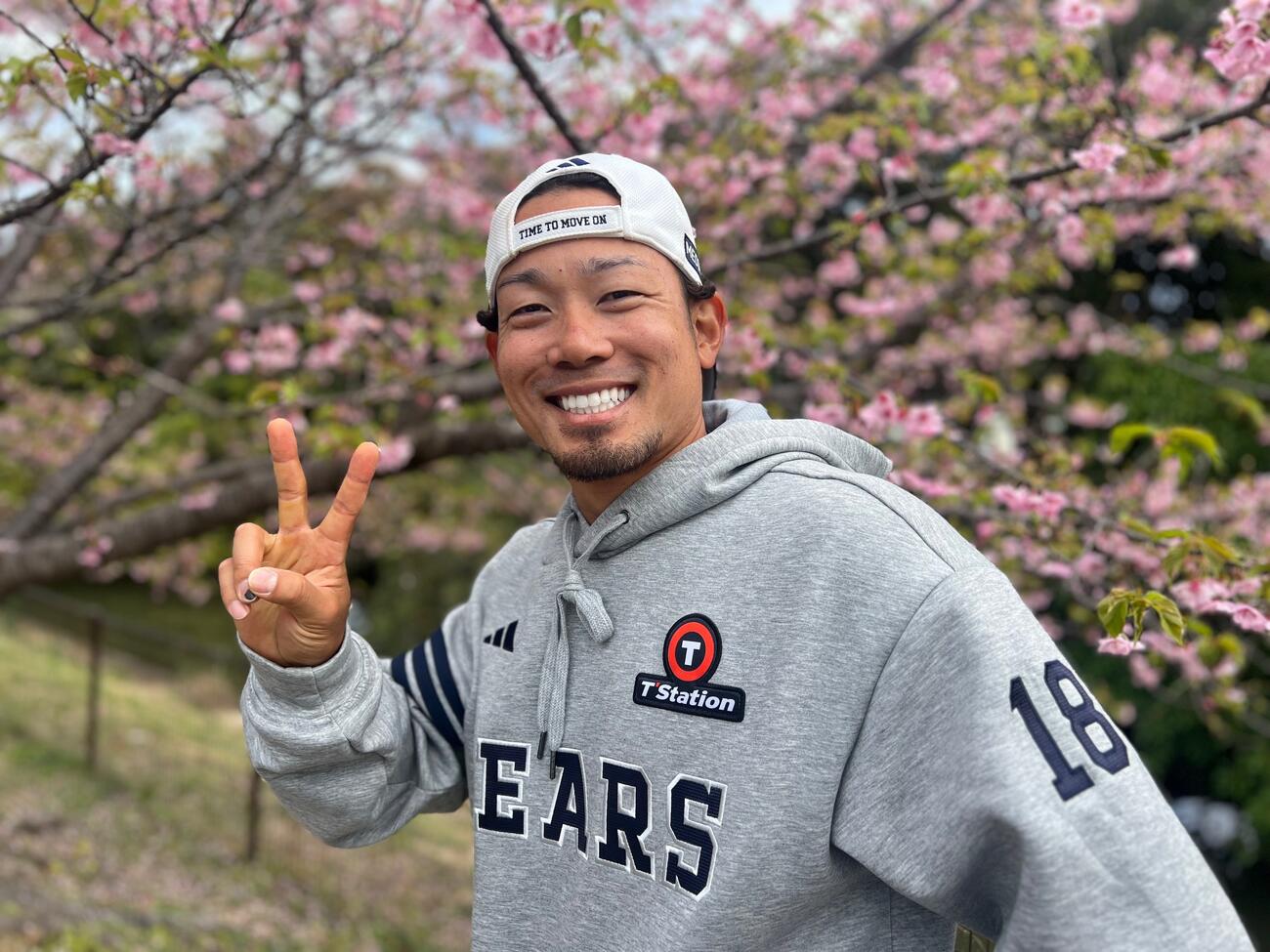 前西武で今季から韓国・斗山でプレーする田村伊知郎（撮影・金子真仁）