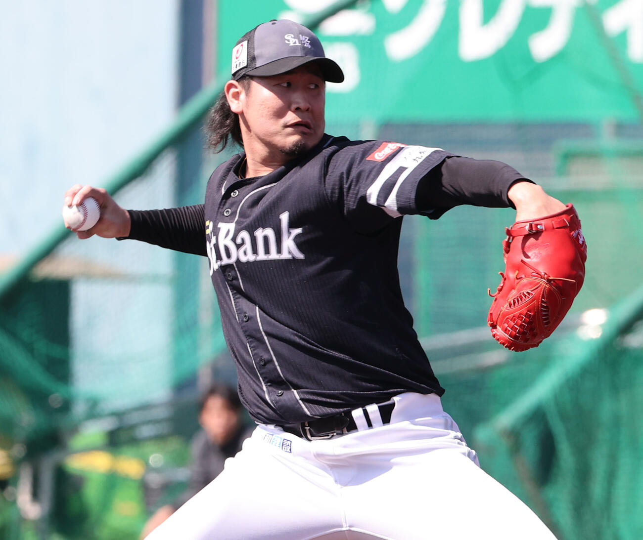 ソフトバンク杉山一樹（2026年2月撮影）