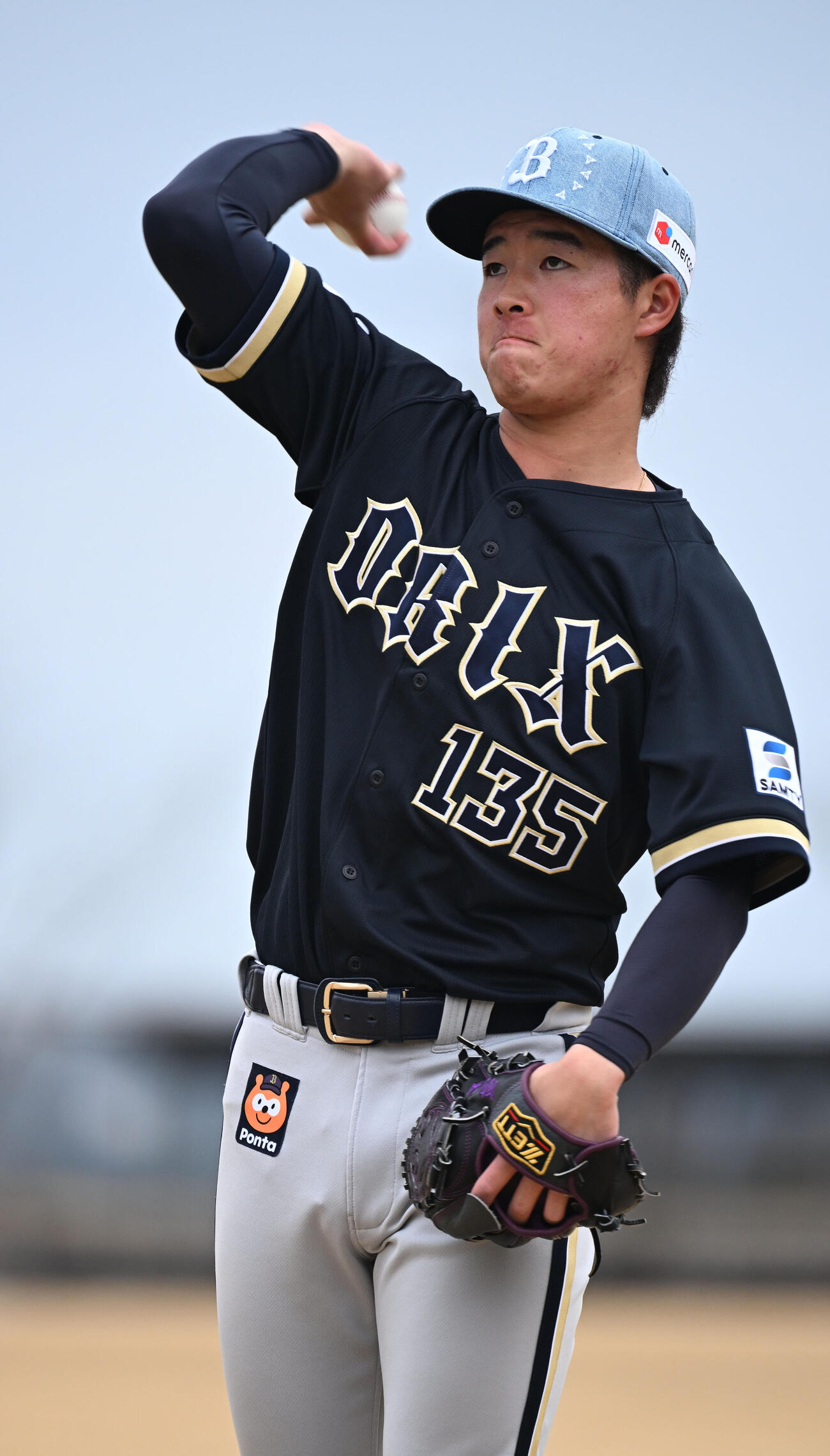 オリックス河内康介（2026年2月6日撮影）
