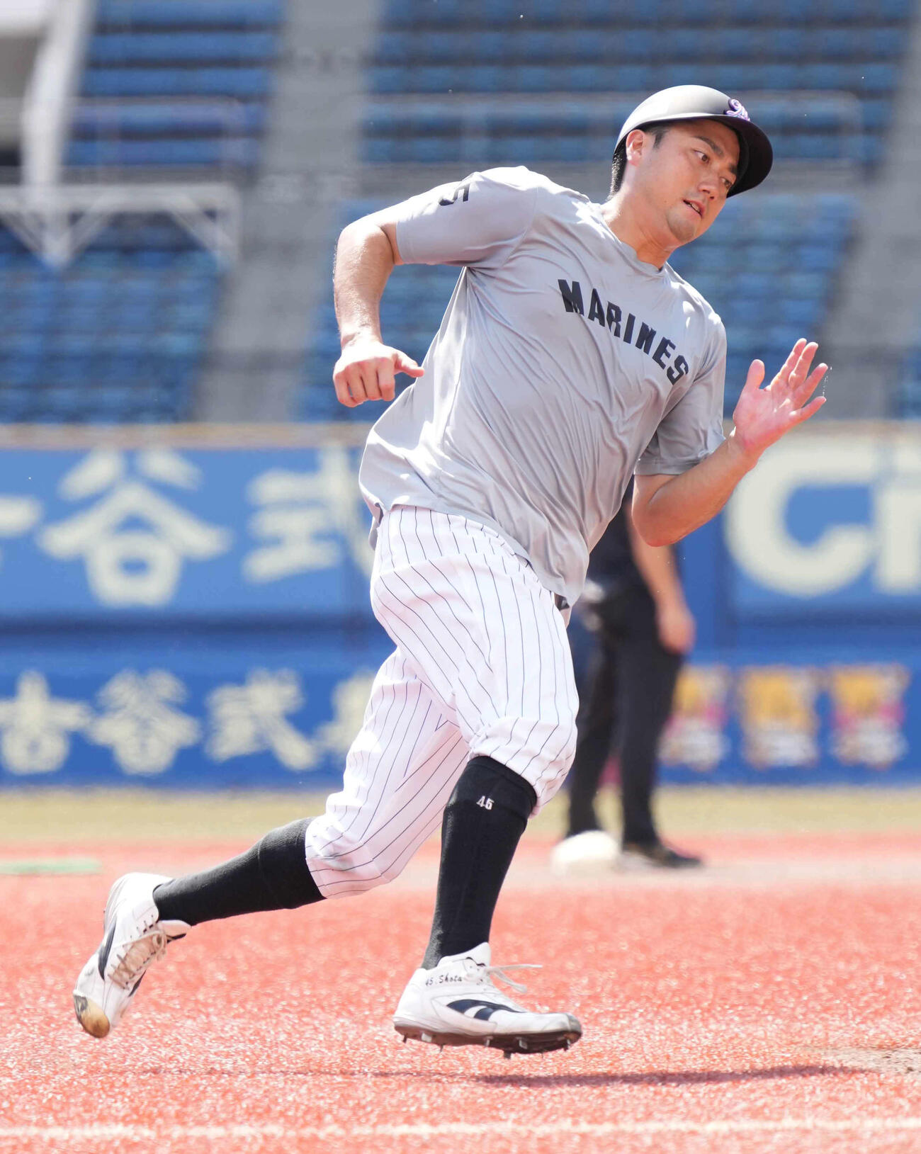 ロッテ植田将太（2025年7月撮影）