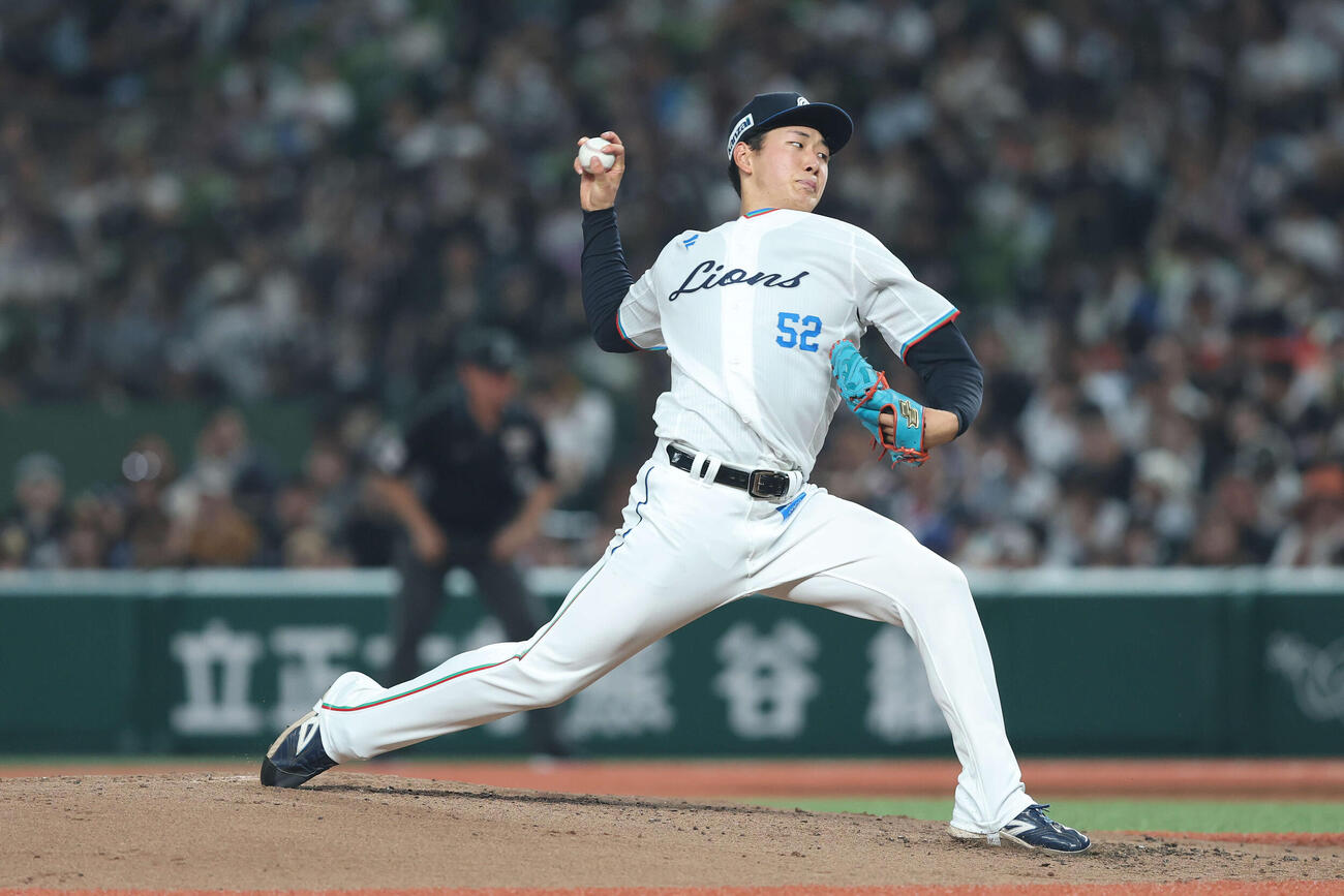 西武篠原響（2025年9月撮影）