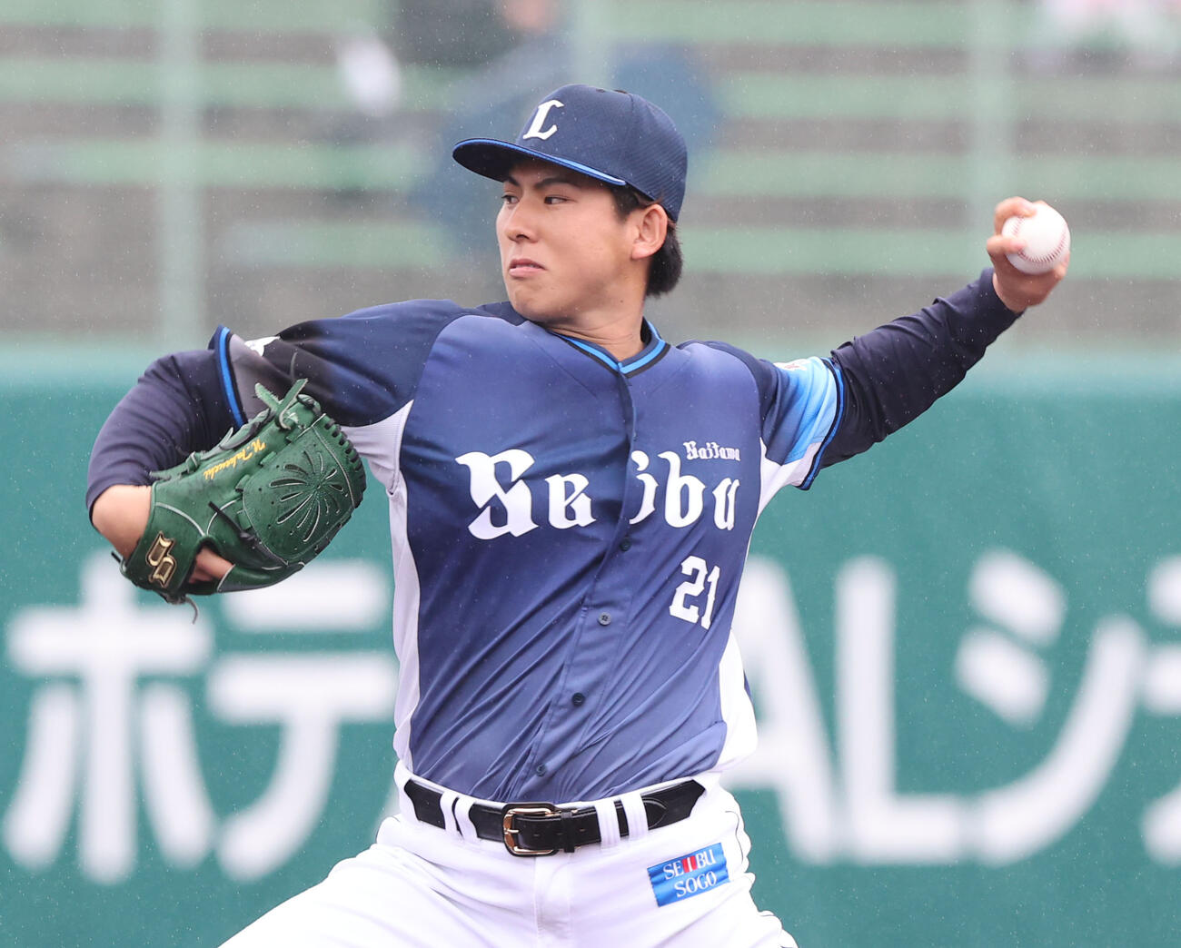 2月26日オリックス戦で先発した武内夏暉