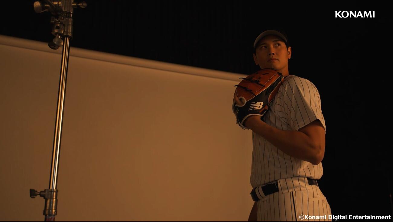 今季の目標にサイ・ヤング賞を掲げたドジャース・大谷翔平投手（コナミデジタルエンタテインメント提供）