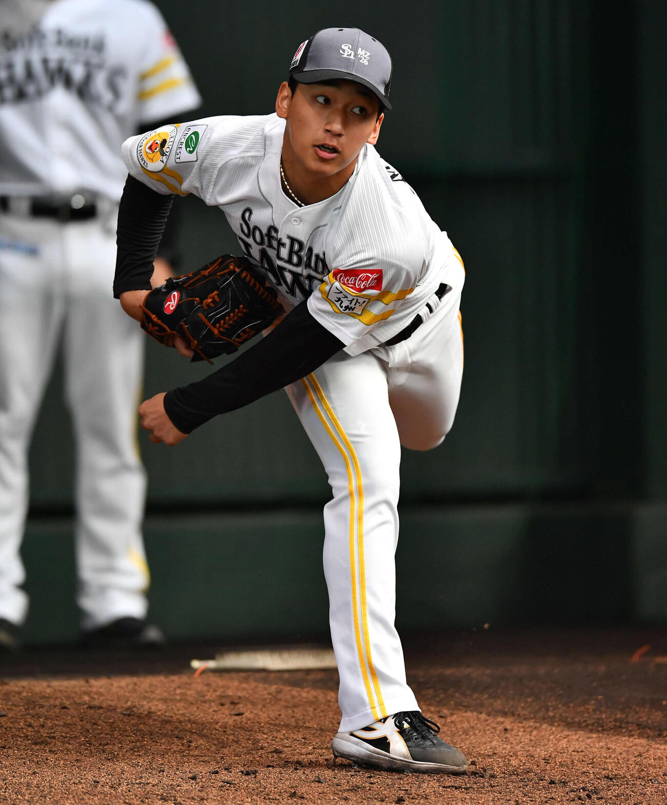 ソフトバンク前田悠伍（2026年3月1日撮影）