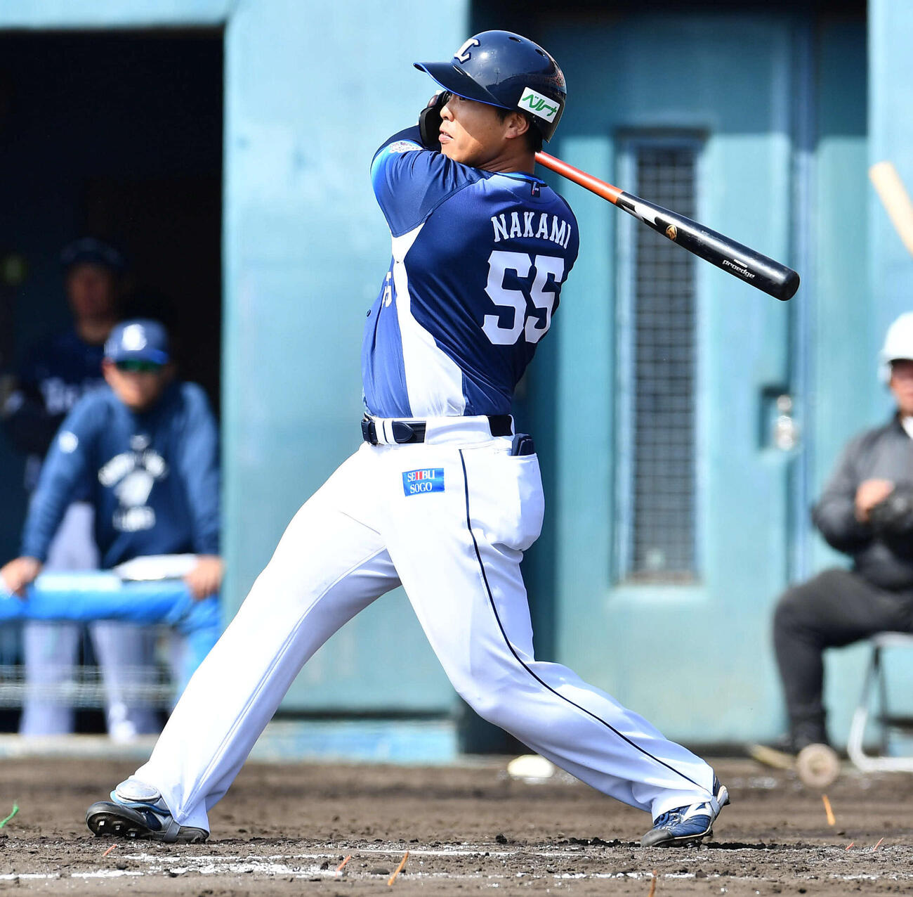 西武仲三優太（2026年3月撮影）
