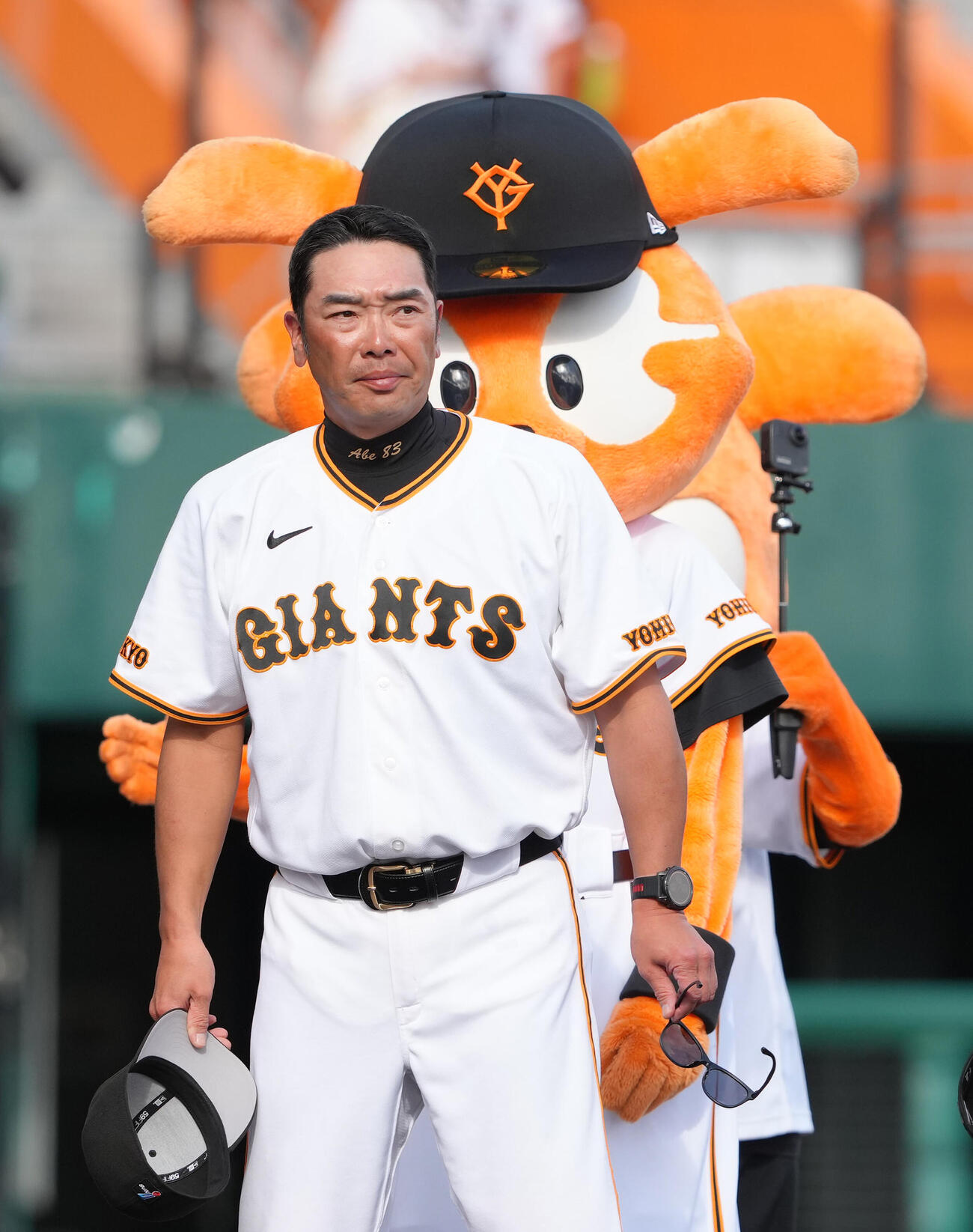 巨人阿部慎之助監督（2026年2月23日撮影）