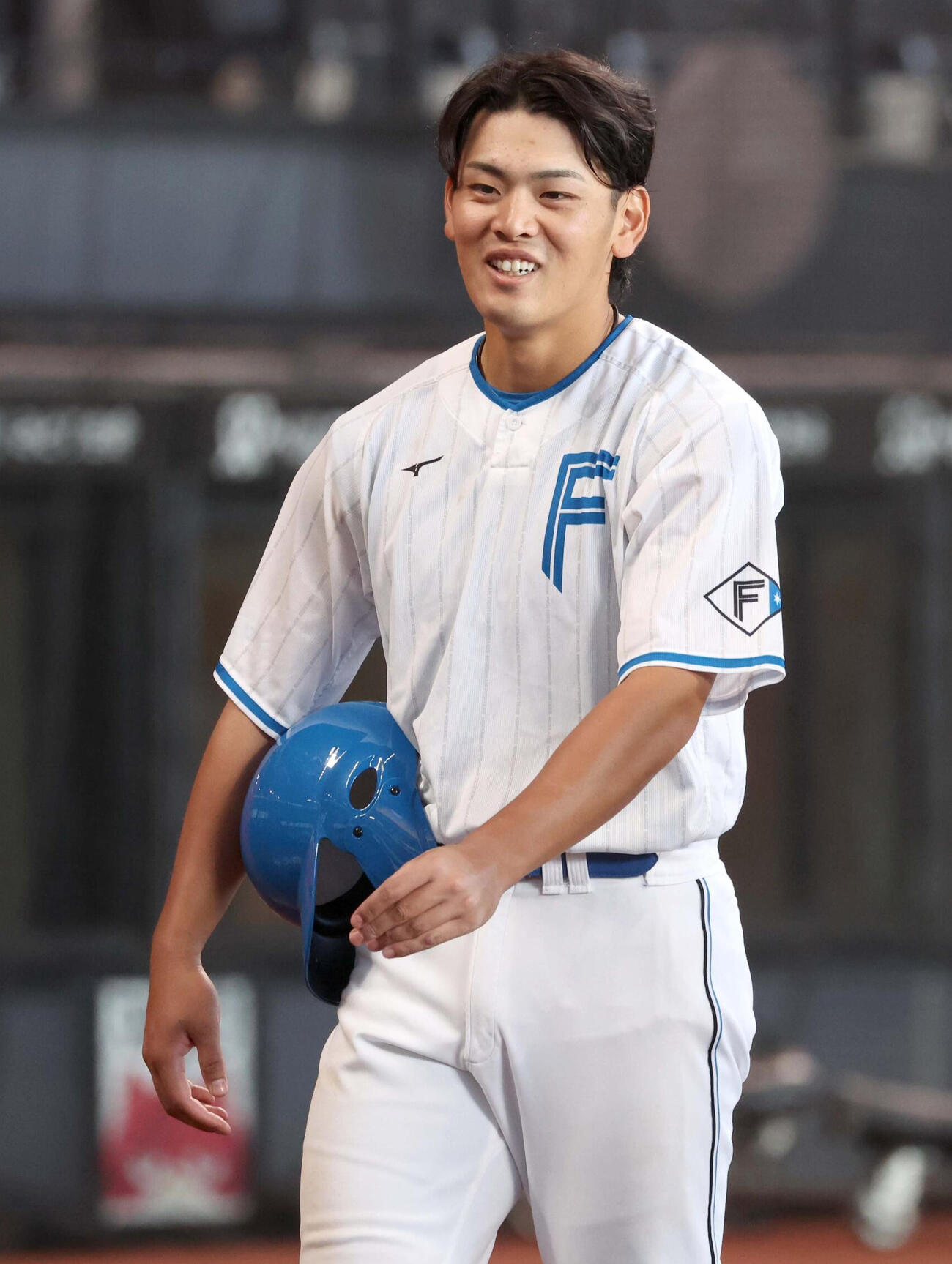 日本ハム野村佑希（2026年3月撮影）