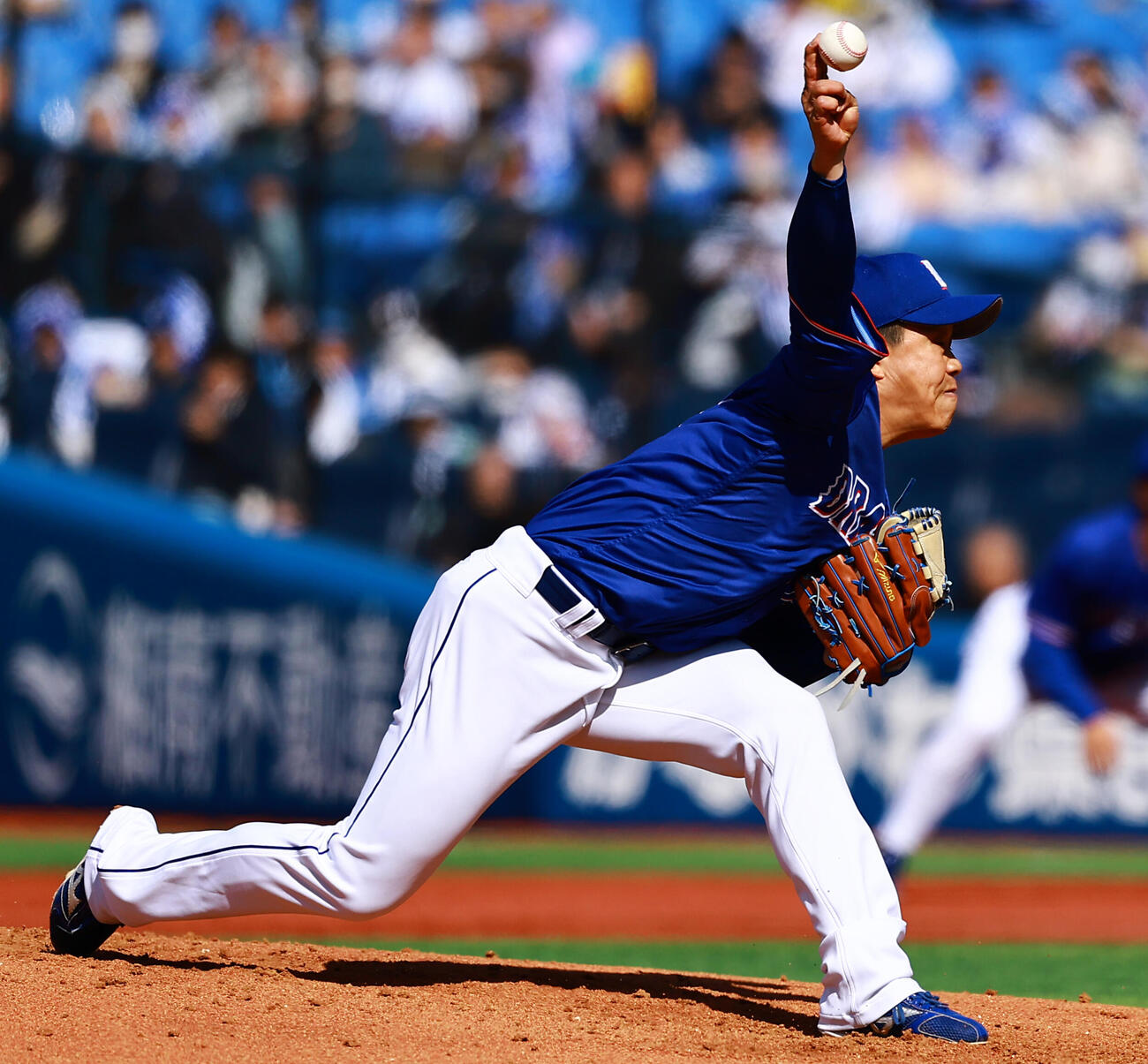 DeNA対中日　中日先発の柳（撮影・野上伸悟）