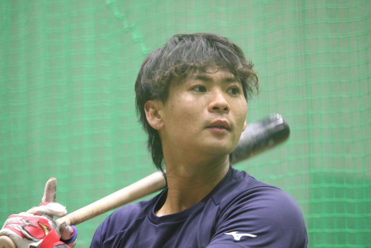 侍ジャパンのサポートメンバーでも躍動した西武仲田（撮影・金子真仁）
