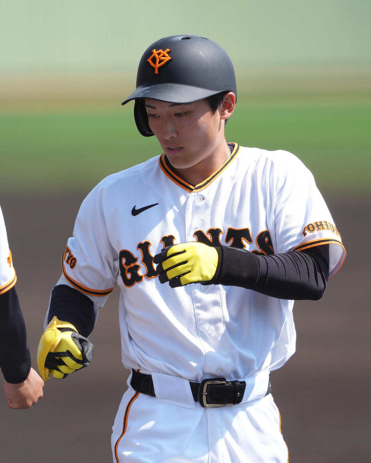 10日ソフトバンク戦で1番に抜てきされた、巨人浦田俊輔（26年2月撮影）
