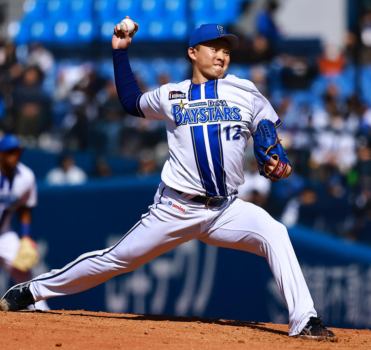 DeNA対広島　DeNA先発の竹田祐（撮影・野上伸悟）