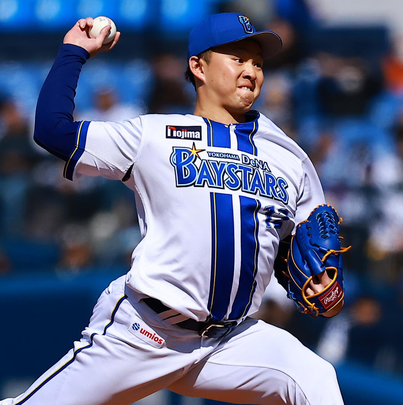 DeNA対広島　DeNA先発の竹田祐（撮影・野上伸悟）