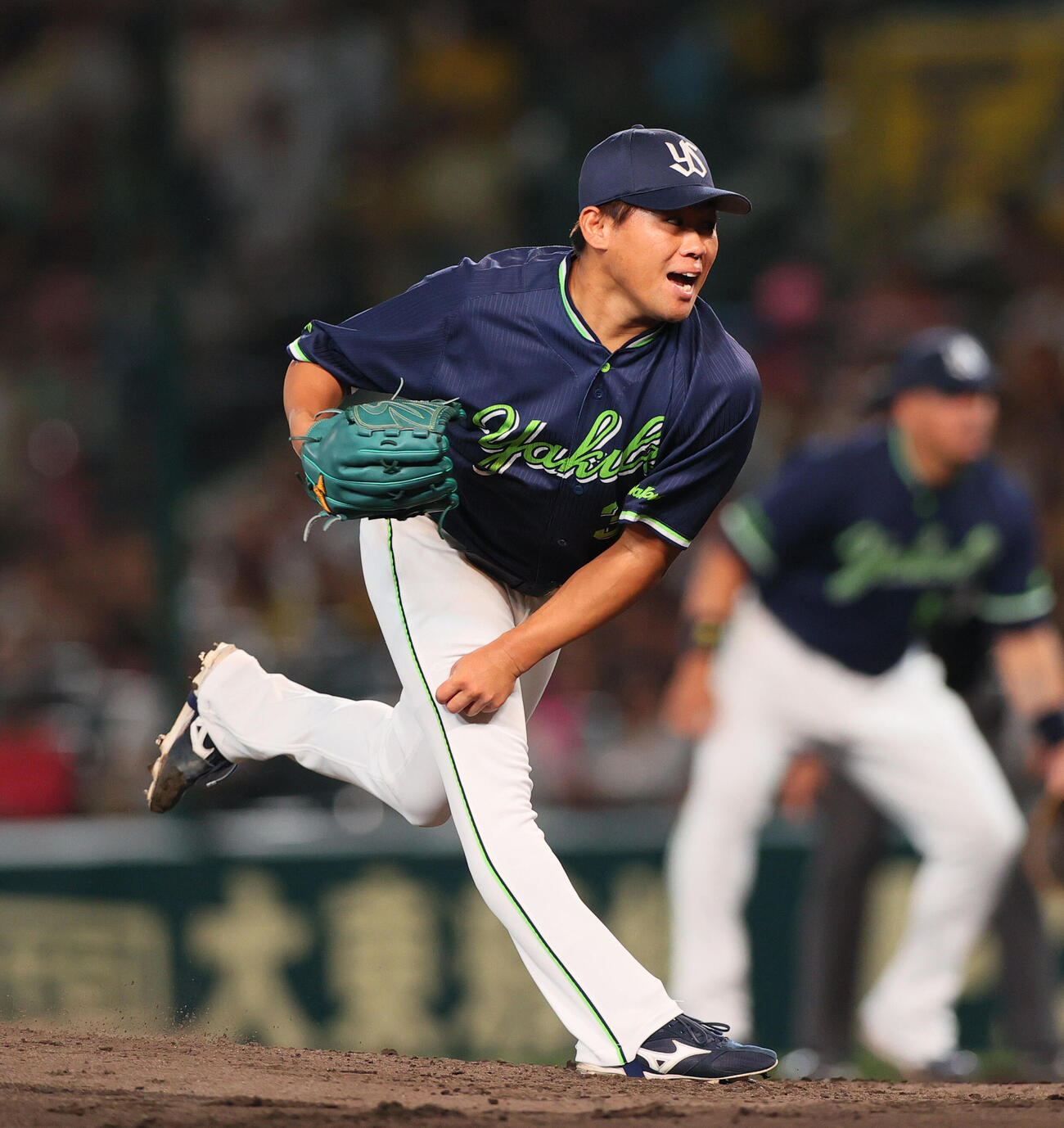 ヤクルト田口麗斗（2025年10月撮影）