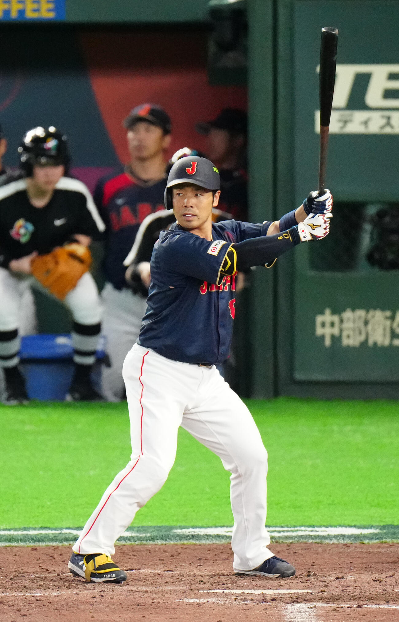 打席に立つ近藤健介（2026年3月撮影）
