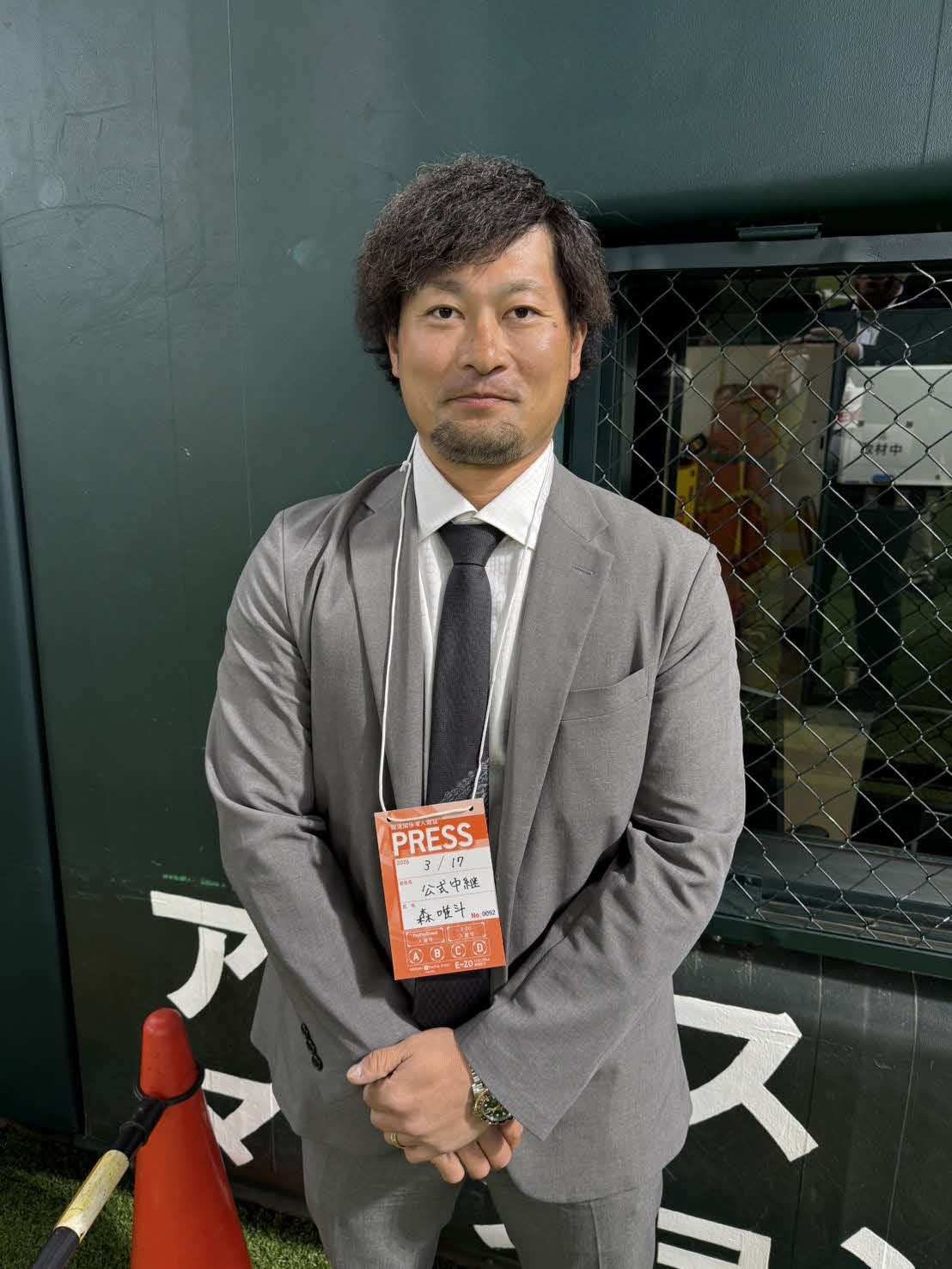 解説者デビューする森唯斗氏