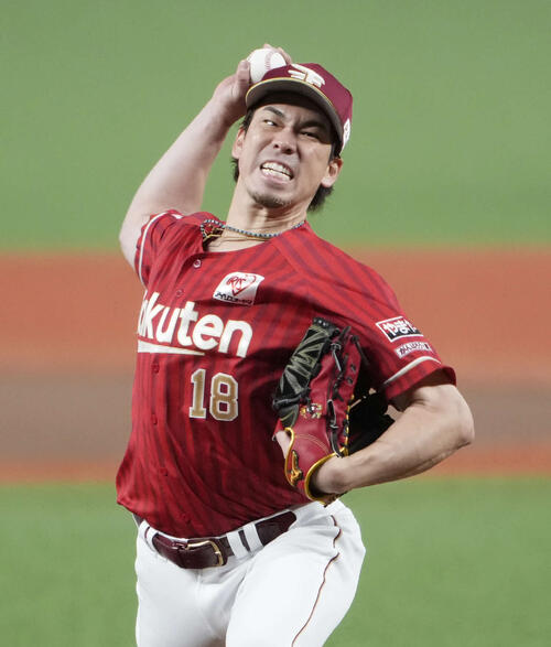 楽天】前田健太、今季初対戦のパ球団を相手に快投 6回1安打6奪三振