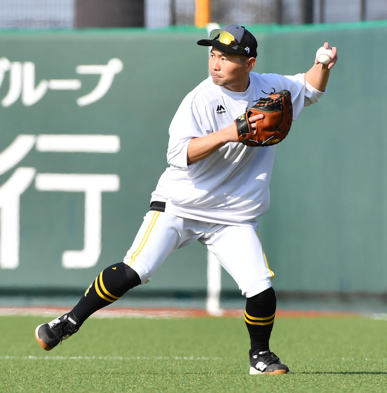 ソフトバンク中村晃（2026年2月1日撮影）