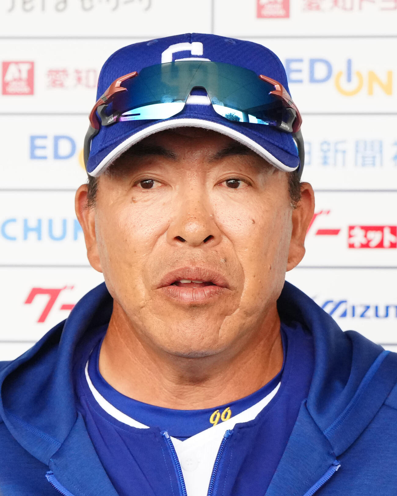 中日井上監督（2026年2月撮影）