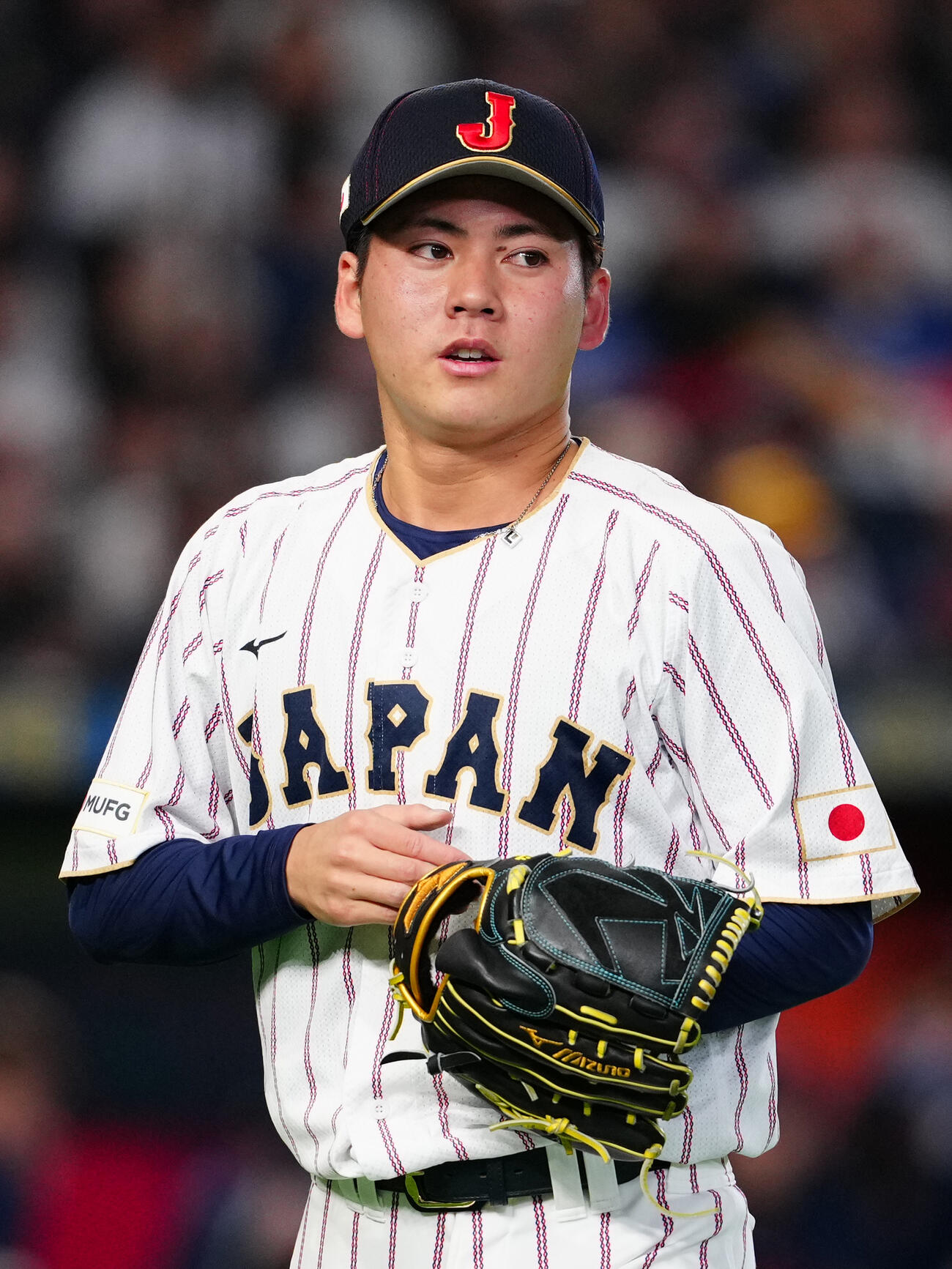 2026年3月10日、WBC1次ラウンドC組　日本対チェコ　日本代表3番手の金丸夢斗