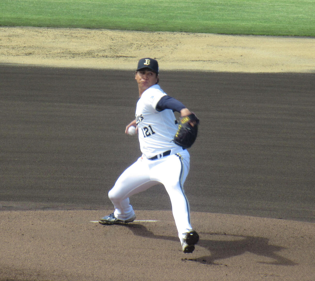 552日ぶりに実戦登板を果たしたオリックス宇田川