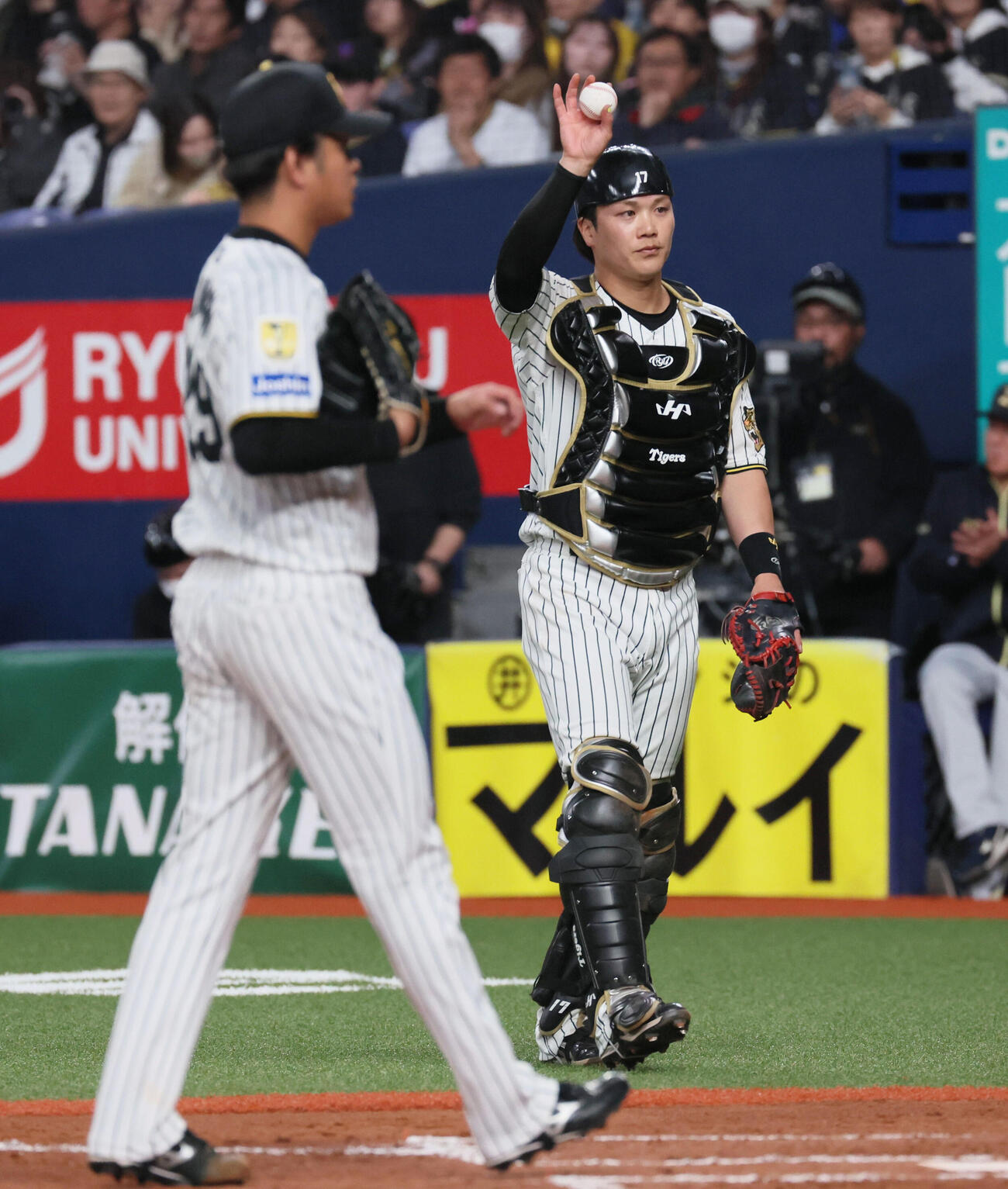 阪神対オリックス　阪神伏見（撮影・宮崎幸一）